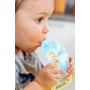Pack de 3 gourdes Squiz Sophie la Girafe + 1 embout en silicone
