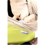 Écharpe de portage JPMBB Originale Ecru poche Citron