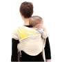 Écharpe de portage JPMBB Originale Ecru poche Citron