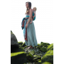 Ring Sling Yaro Butterflies Arctic Sunset Grad Teal Tencel