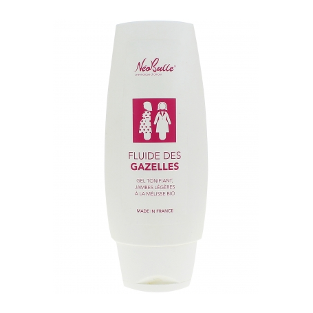 Gel tonifiant jambes légères Fluide des Gazelles de Neobulle