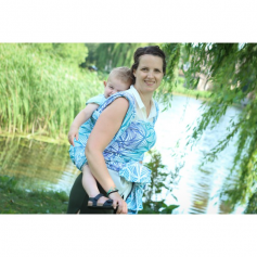 Ring Sling Yaro Magnetic Contra Aqua Rainbow