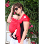 Porte-bébé sling Sukkiri Rouge