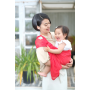 Porte-bébé sling Sukkiri Rouge
