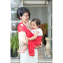 Porte-bébé sling Sukkiri Rouge