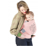 Echarpe de portage JPMBB Basic Tattoo Rose Nude