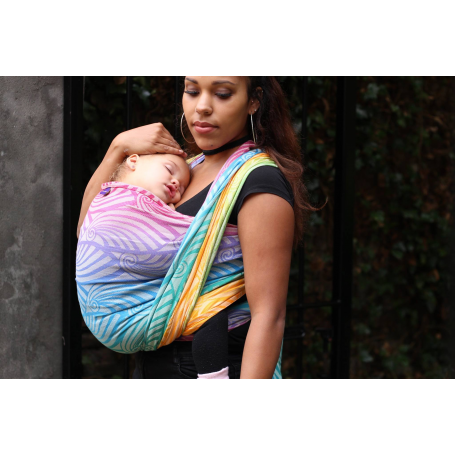 Echarpe de portage Yaro Dandy Spectrum Grad Kapok