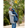 Couverture de portage 3 en 1 Bleu Marine Etoiles Lucky