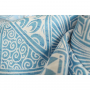 Ring Sling Yaro Geodesic Contra Blue White Wool Tussah
