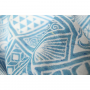 Ring Sling Yaro Geodesic Contra Blue White Wool Tussah
