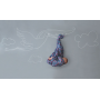 Ardoise géante réutilisable grise Jaq Jaq Bird + 4 craies ButterStix