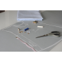 Ardoise géante réutilisable grise Jaq Jaq Bird + 4 craies ButterStix