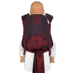 Porte-bébé hybride FlyClick Plus Outer Space Rubis de Fidella