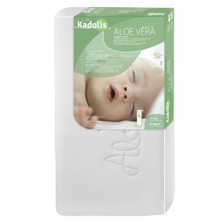 Matelas bébé Bioline Aloé Vera de Kadolis