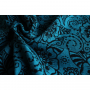 Echarpe de portage Yaro Ava Contra Black-Blue Glam