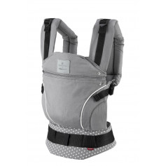 Porte-bébé physiologique Manduca Bellybuttons Wildcrosses Grey