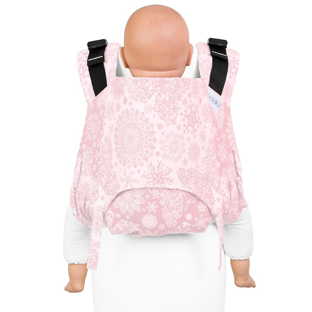 Onbuhimo V2 Iced Butterfly Rose De Fidella Porte Bebe Onbu Et Podeagi Fidella Fid Ob V2 2150 Bebeluga