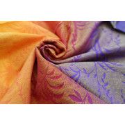 Ring Sling Yaro Tropical Fire Grad Peach Tencel