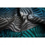 Ring Sling Yaro Dandy Aqua Grad Black Wool Blend