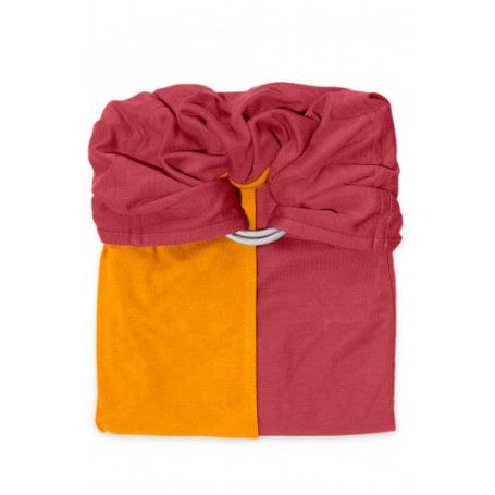 La Petite Echarpe Sans Noeud (PESN) Rouge Grenat Mangue