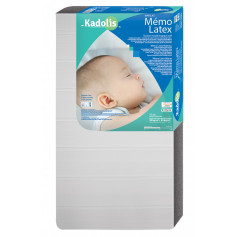 Matelas bébé MemoLatex de Kadolis