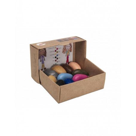 Coffret de 12 Crayon Rocks People Pebbles