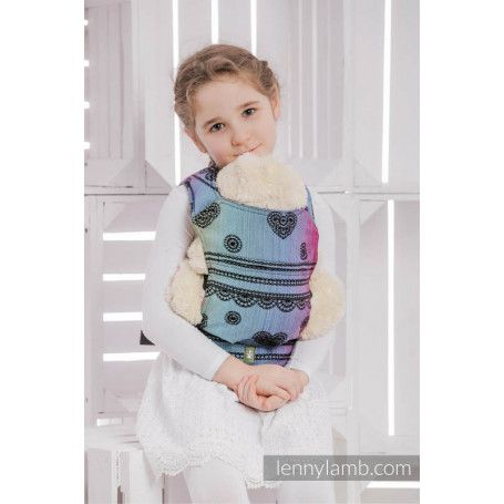 Porte-poupon Lennylamb Rainbow Lace Dark