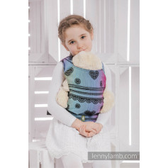 Porte-poupon Lennylamb Rainbow Lace Dark