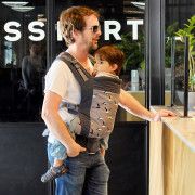 Préformé Porte-bambin Beco Toddler Flamingo Salmon