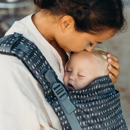 PORTE-BÉBÉ PHYSIOLOGIQUE DE LA NAISSANCE À 15 KG - PTICLIP PTITSY