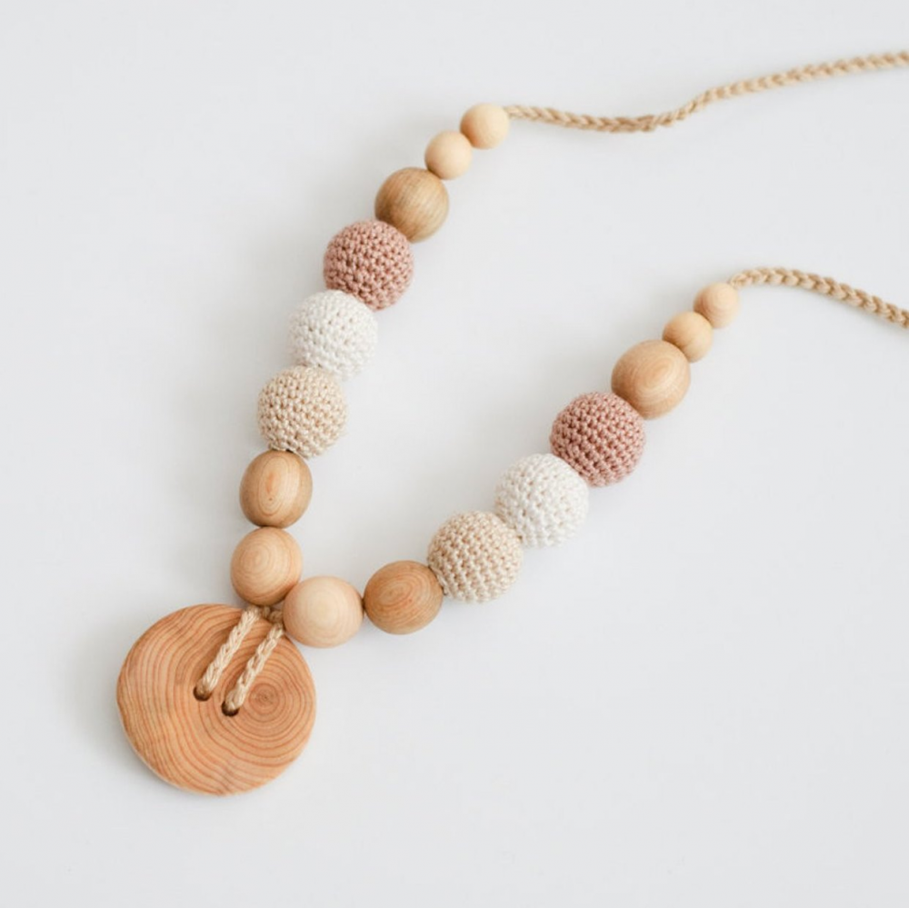 Collier allaitement et portage pearl