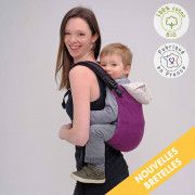 Porte-bébé préformé évolutif Néo Zinzolin Edition limitee de Néobulle