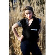 Echarpe de portage JPMBB Basic Presque Noire