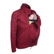 Manteau de portage 4 en 1 Momawo Rouge