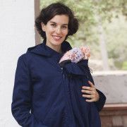 Manteau de portage 4 en 1 Momawo Bleu Marine