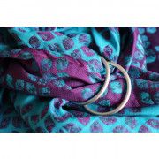 Ring Sling Yaro Petals Ultra Purple Blue Bamboo Tencel