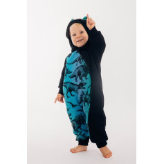 Combinaison de portage Noir avec coupon Jurassic Park
