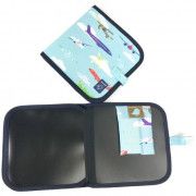 Cahier à craies Aeroplane Jaq Jaq Bird 8 pages réutilisables