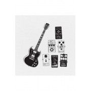 Echarpe de portage JPMBB Love Radius Basic Tattoo Guitar Effects
