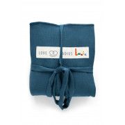 Echarpe JePorteMonPoupon Basic Bleu Retro
