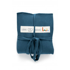 Echarpe JePorteMonPoupon Basic Bleu Retro