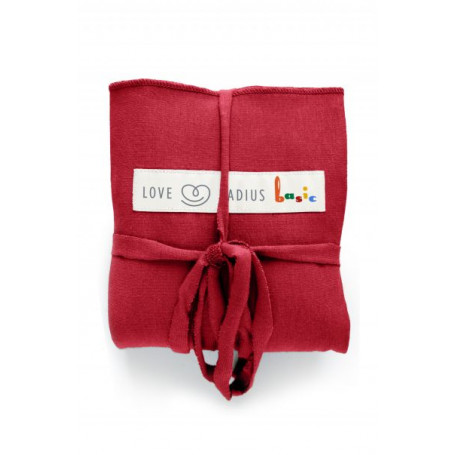 Echarpe JePorteMonPoupon Basic Rouge Carmin