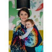 Ring Sling Dragonfly Rainbow Dark de Lennylamb
