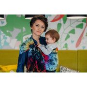 Ring Sling Dragonfly Rainbow Dark de Lennylamb