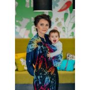 Ring Sling Dragonfly Rainbow Dark de Lennylamb