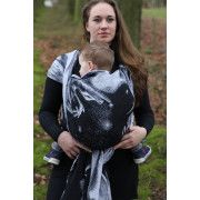 Ring Sling Yaro Moonkeeper Trinity Black Silver Tencel