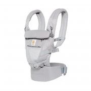 Porte-bébé évolutif Ergobaby Adapt Pearl Grey Cool Air Mesh