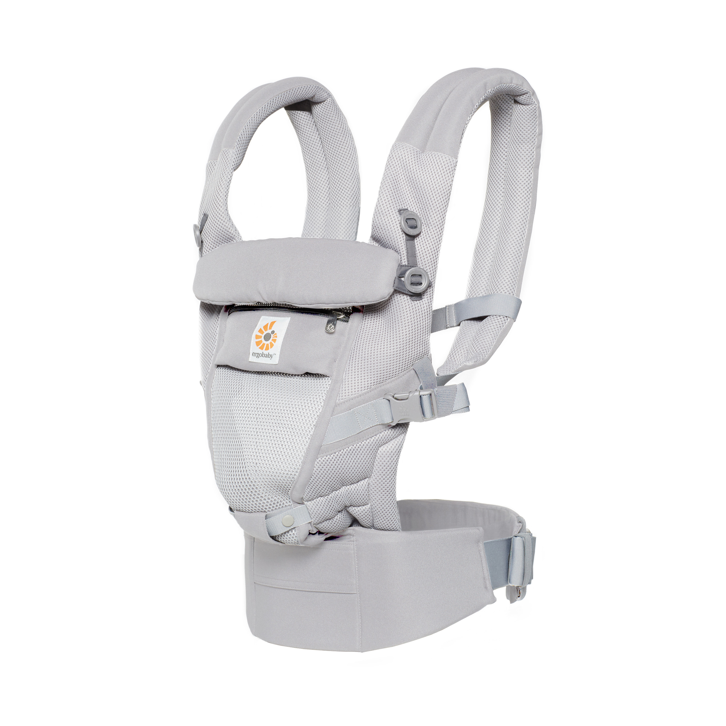Porte Bebe Evolutif Ergobaby Adapt Pearl Grey Cool Air Mesh Porte Bebe Preforme Ergobaby peapgrey Bebeluga