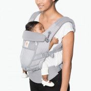 Porte-bébé évolutif Ergobaby Adapt Pearl Grey Cool Air Mesh