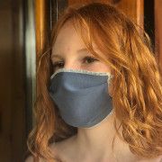Lot de 3 masques Enfant en coton bio